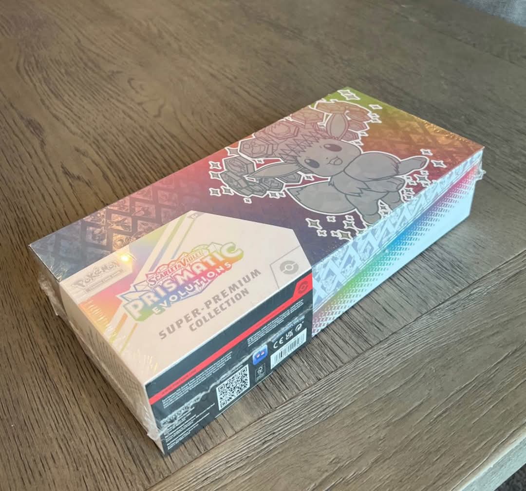 Scarlet and violet prismatic super-premium collection Box