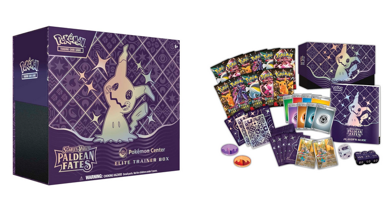 Scarlet & Violet-Paldean Fates Pokémon Center Elite Trainer Box
