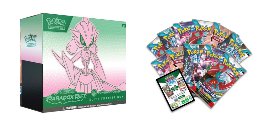 Scarlet & Violet-Paradox Rift Pokémon Center Elite Trainer Box (Iron Valiant)