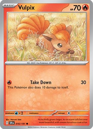 Vulpix (16) Common