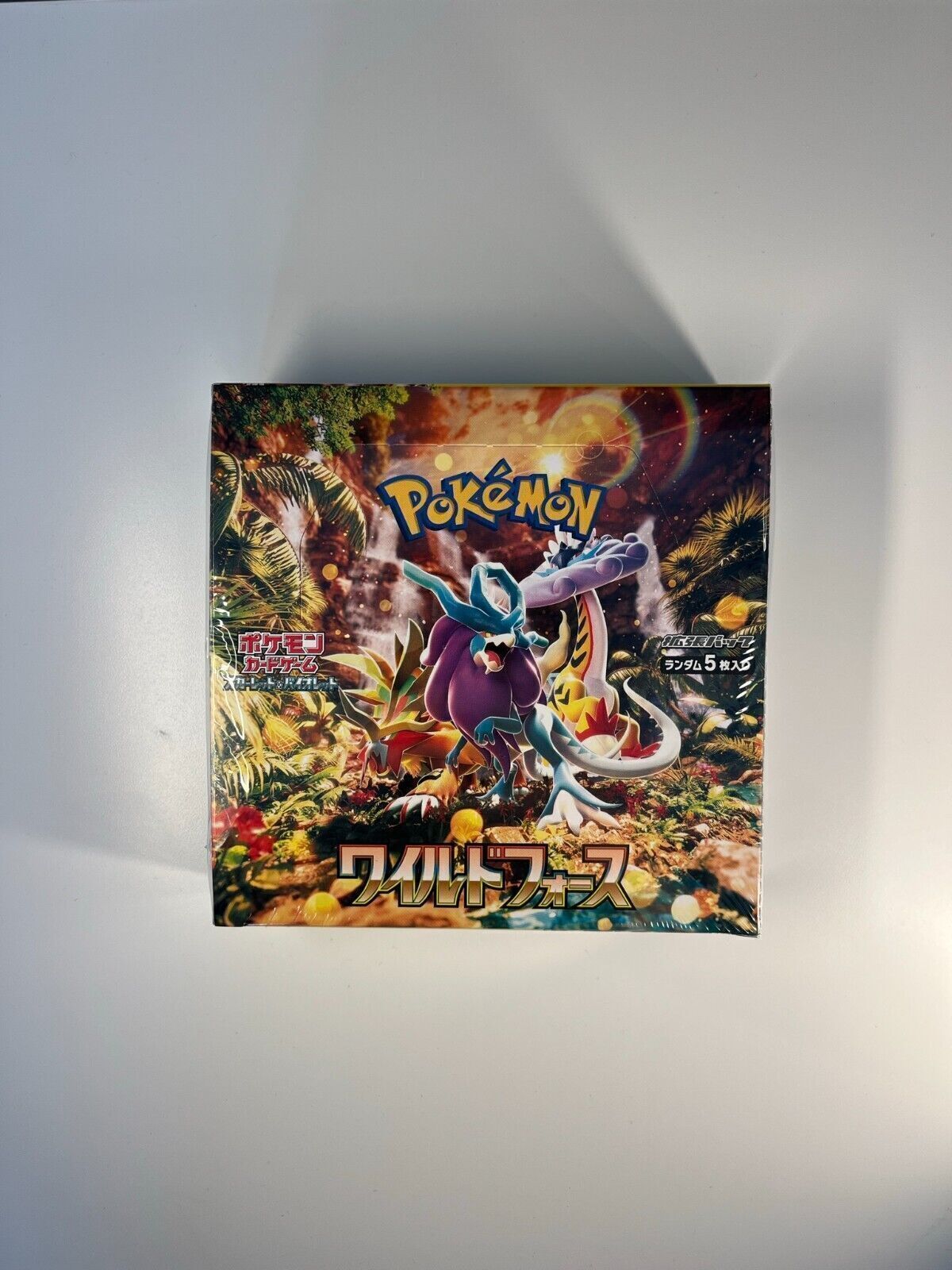 Pokemon Wild Force – Japanese SV5K Booster Box – Factory Sealed NEW